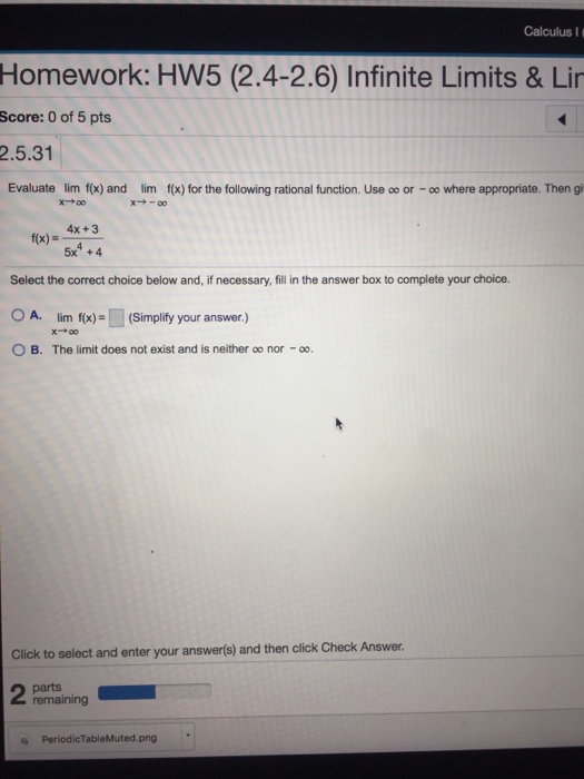 limit of f x as x approaches negative infinity