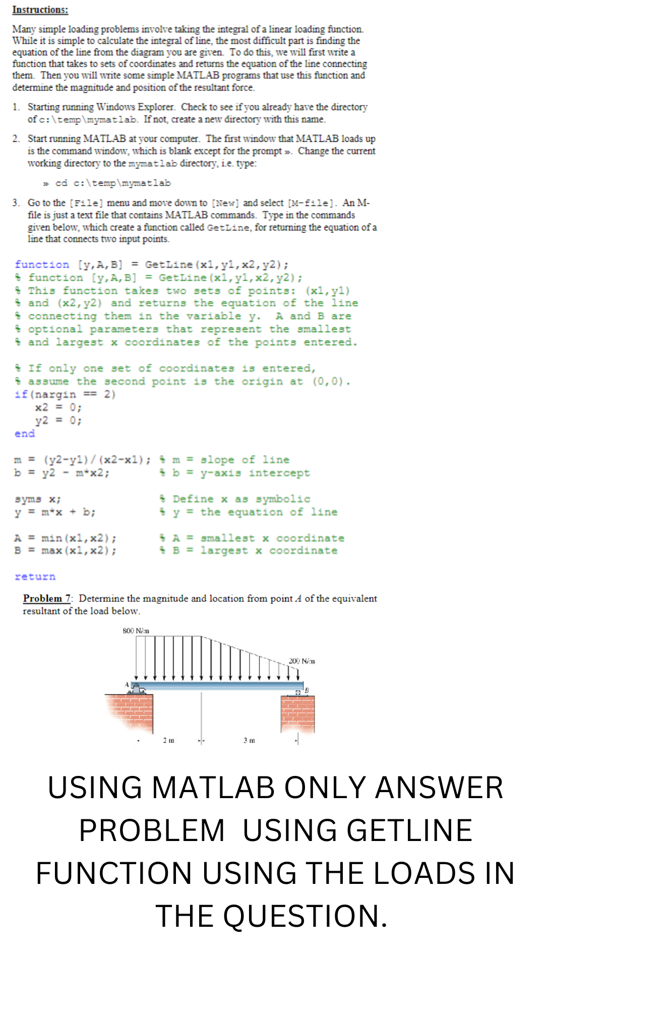 Solved Many simple loading problems involve taking the | Chegg.com