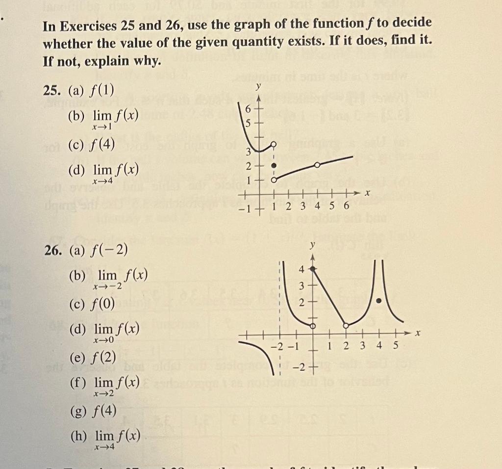 Solved In Exercises 25 and 26 , use the graph of the | Chegg.com