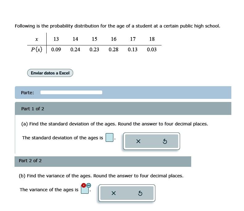 Solved Following is the probability distribution for the age | Chegg.com