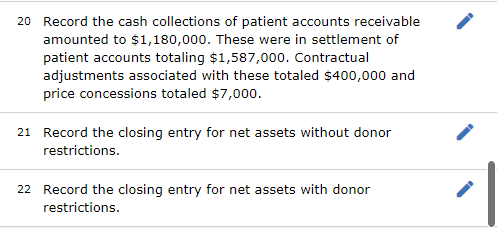 SOLVED DURING 2020 THE FOLLOWING TRANSACTIONS WERE RECORDED visual data 3