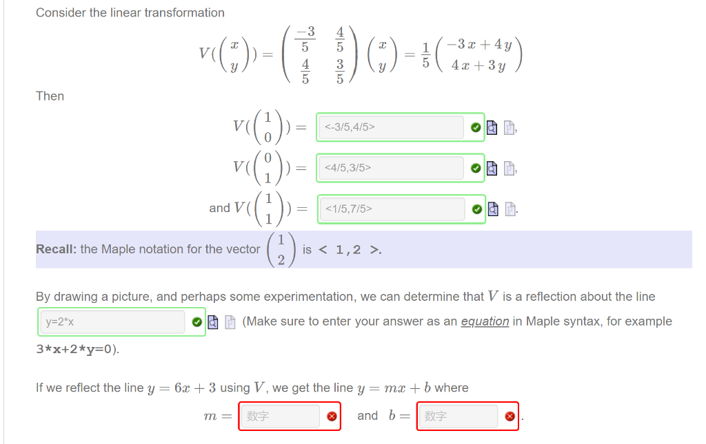 Consider The Linear Transformation Then V J Chegg Com