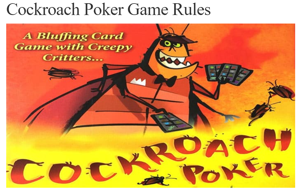 Solved I am making a JAVA card game called Cockroach Poker. | Chegg.com