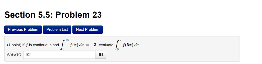 Solved Section 5.5: Problem 23 Previous Problem Problem List | Chegg.com