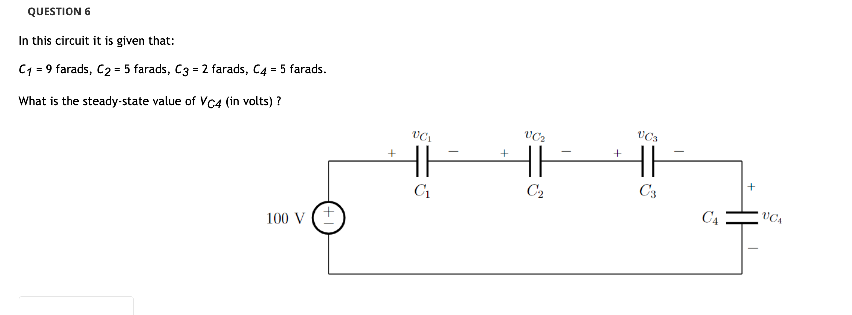 solved-in-this-circuit-it-is-given-that-c1-9-farads-c2-5-chegg