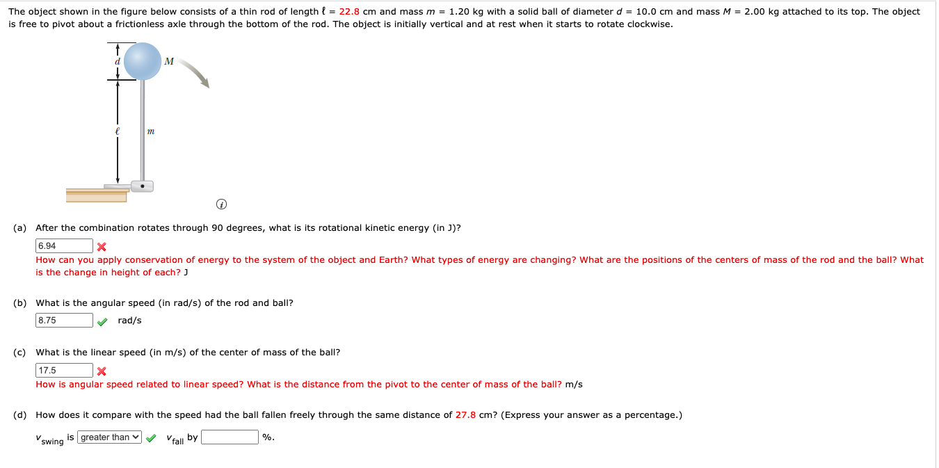 Solved The Object Shown In The Figure Below Consists Of A | Chegg.com