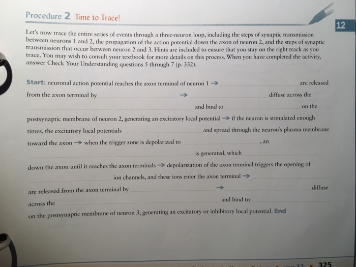 Solved Procedure 2 Time to Trace! 12 ets now trace the | Chegg.com