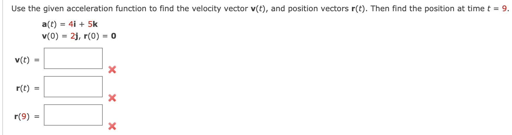 Solved Use the given acceleration function to find the | Chegg.com