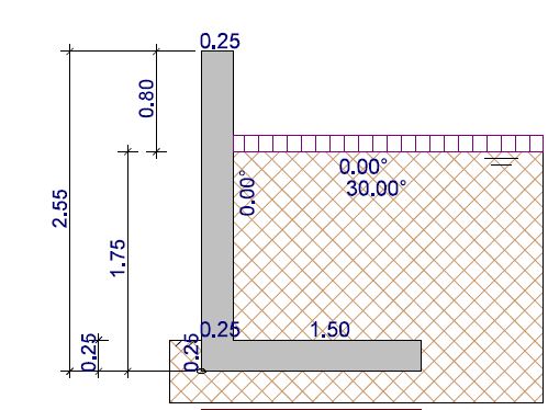 Solved Please provide simple L shape retaining wall design | Chegg.com