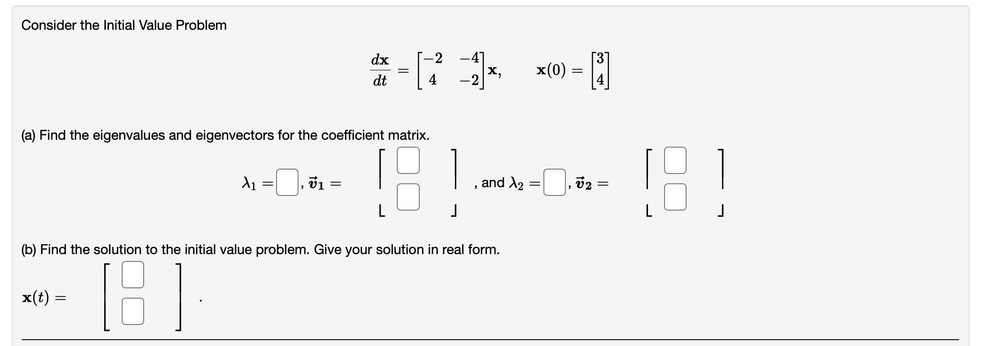 Solved Consider the Initial Value Problem | Chegg.com