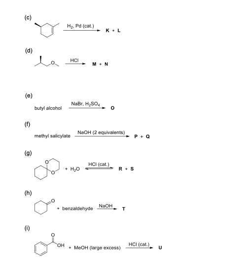 Solved 7. Provide the structures of the major organic | Chegg.com