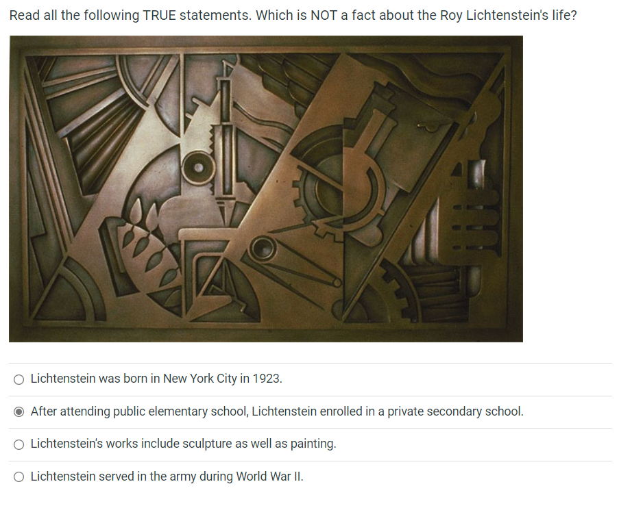 Solved Read all the following TRUE statements. Which is NOT | Chegg.com