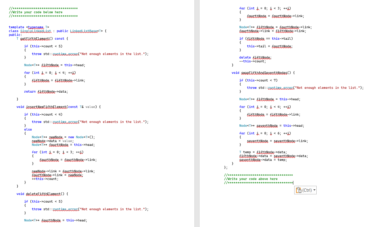 Solved I need help DEBUGGING so the TEST CASES will run. | Chegg.com