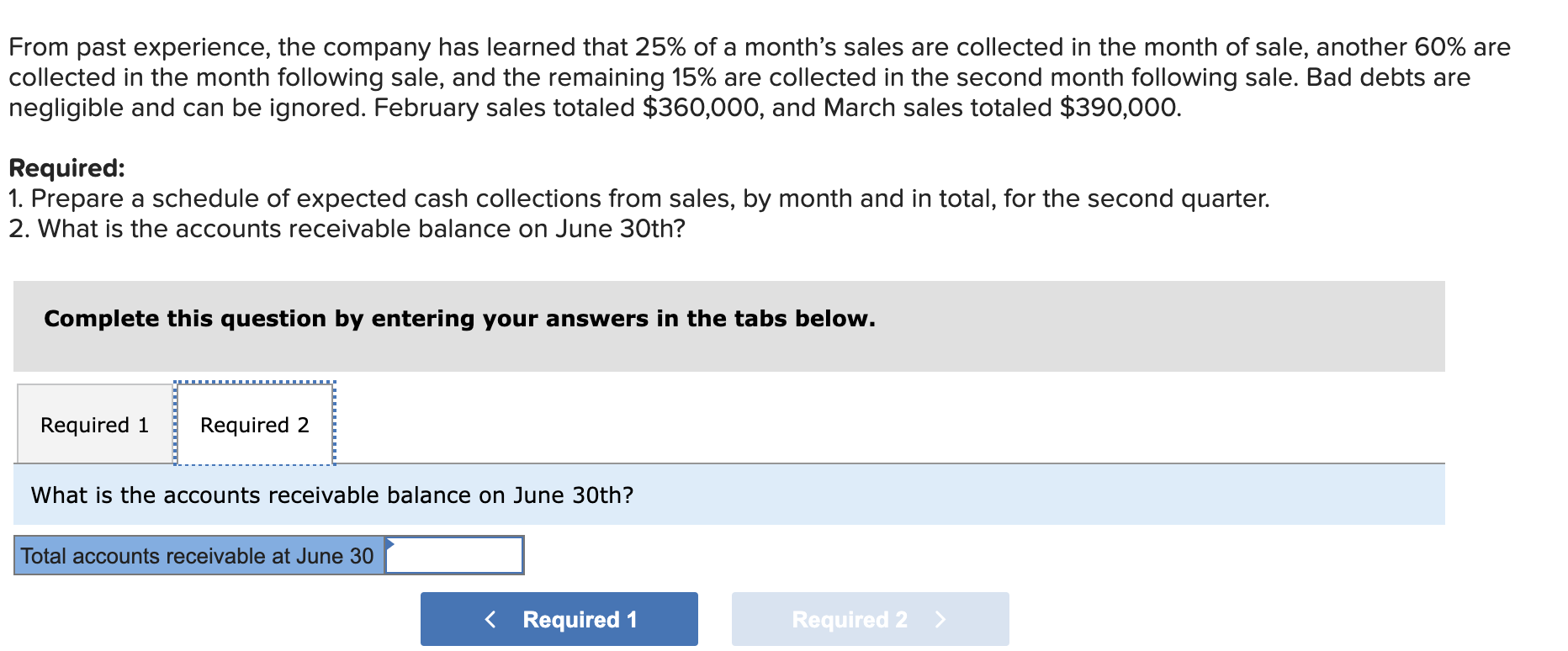 Solved Exercise 8-1 (Algo) Schedule Of Expected Cash | Chegg.com