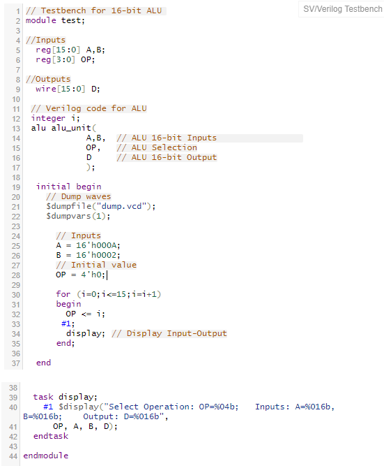 . Using your ALU from the previous homework | Chegg.com
