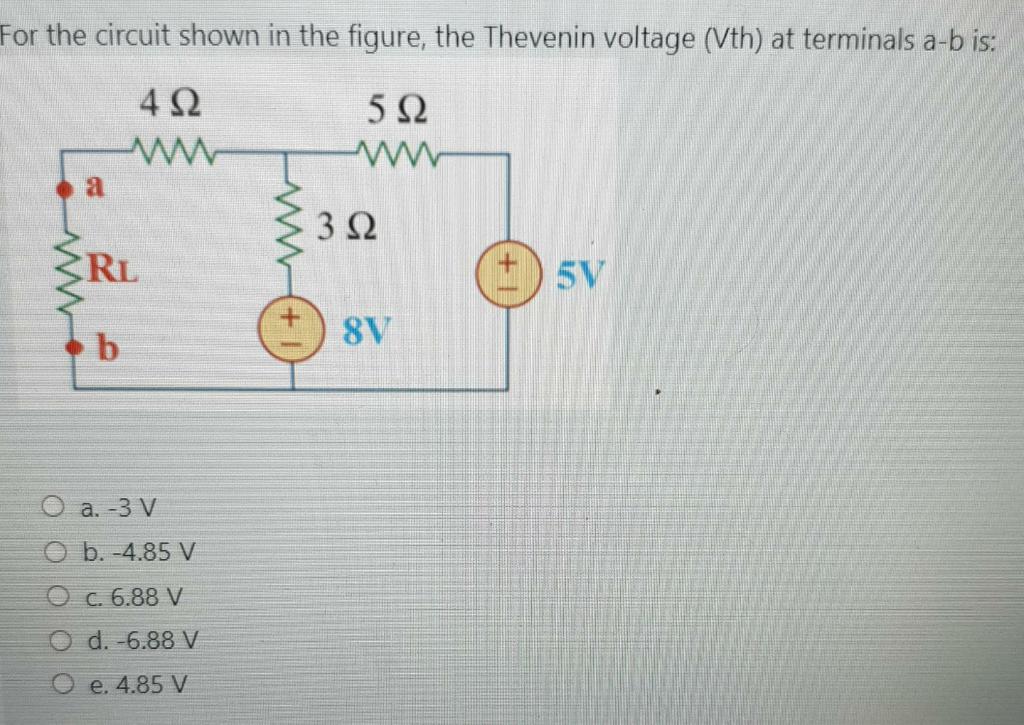 Solved For the circuit shown in the figure, the current i.' | Chegg.com