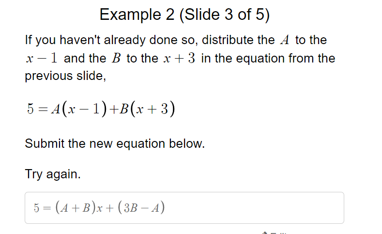 Solved If You Haven't Already Done So, Distribute The `A` To | Chegg.com