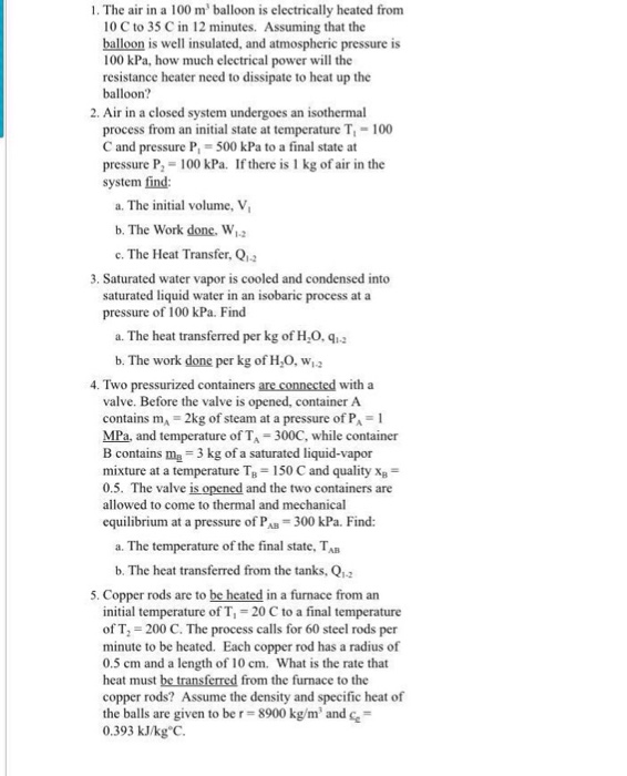 solved-the-air-in-a-100-m-3-balloon-is-electrically-heated-chegg