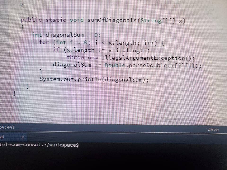 Solved My code and the error I am getting. Can you please | Chegg.com