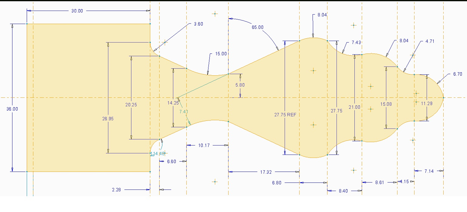 Solved i) Write the Absolute Coordinates of the points with | Chegg.com