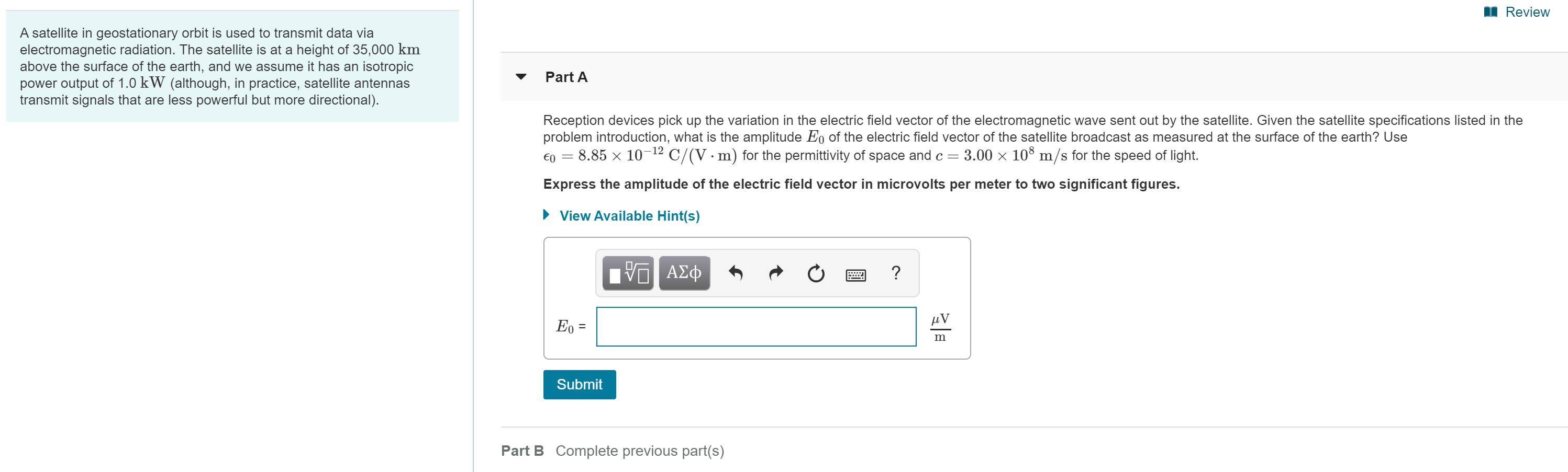 solved-a-review-a-satellite-in-geostationary-orbit-is-used-chegg