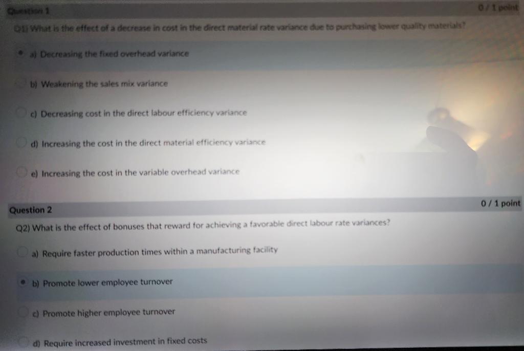 Solved WyI What is the effect of a decrease in cost in the