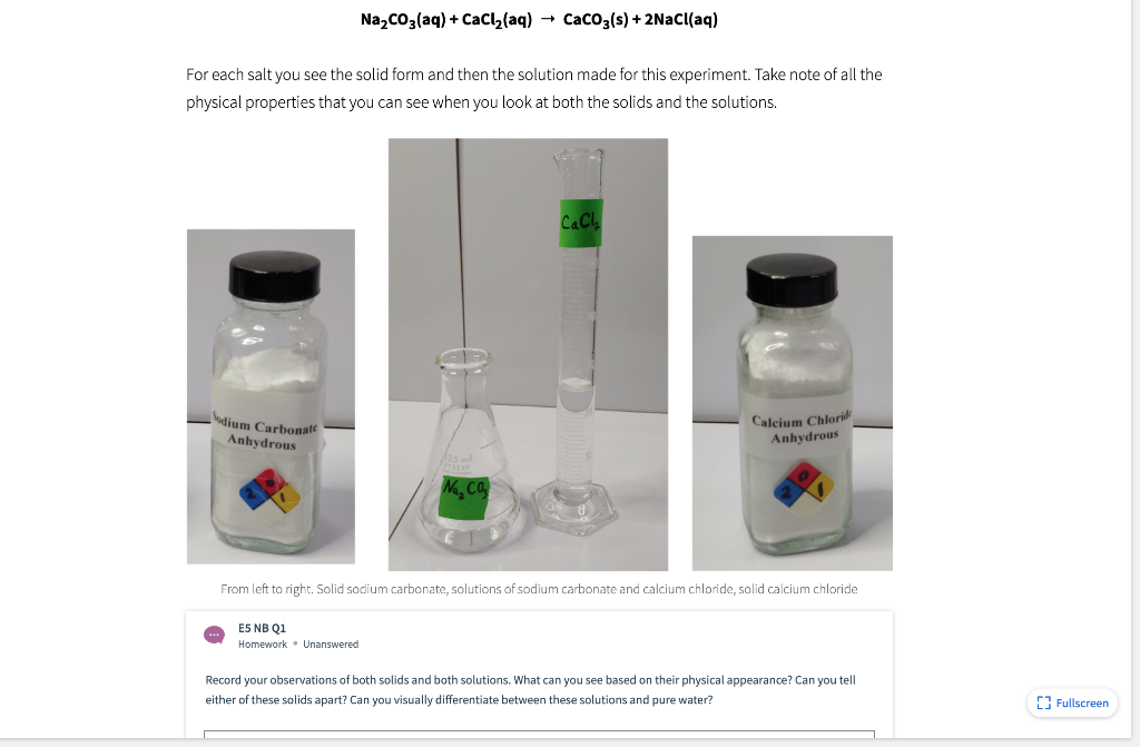 ▷ Weighing of Solids and Liquids