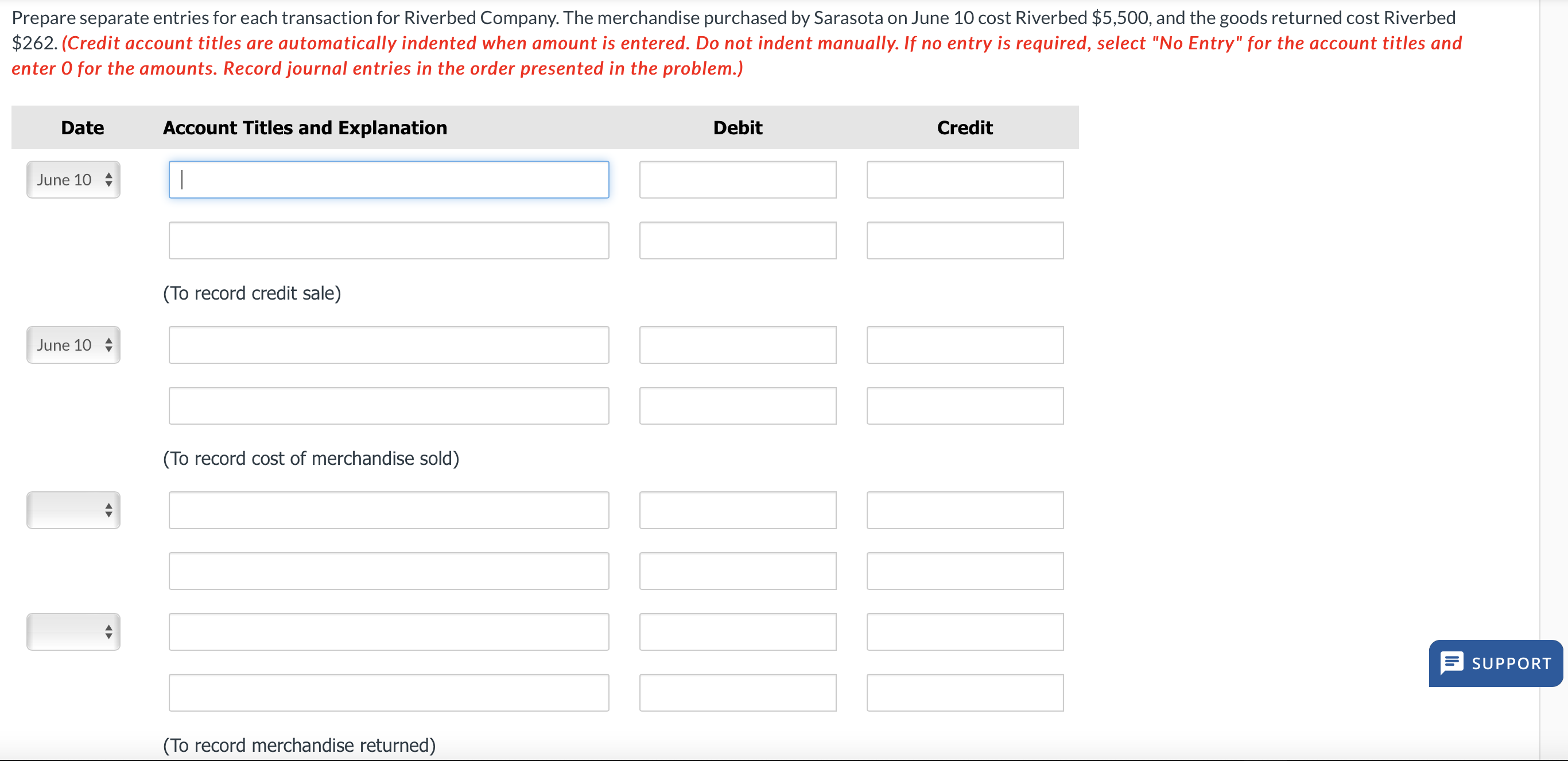 Solved Prepare separate entries for each transaction on the | Chegg.com