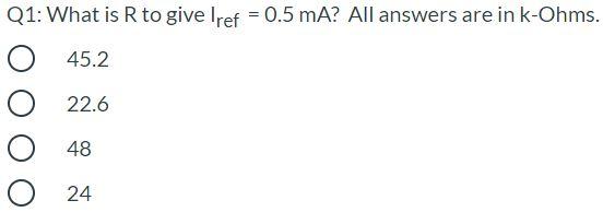 Solved The first two questions refer to a two-output current | Chegg.com