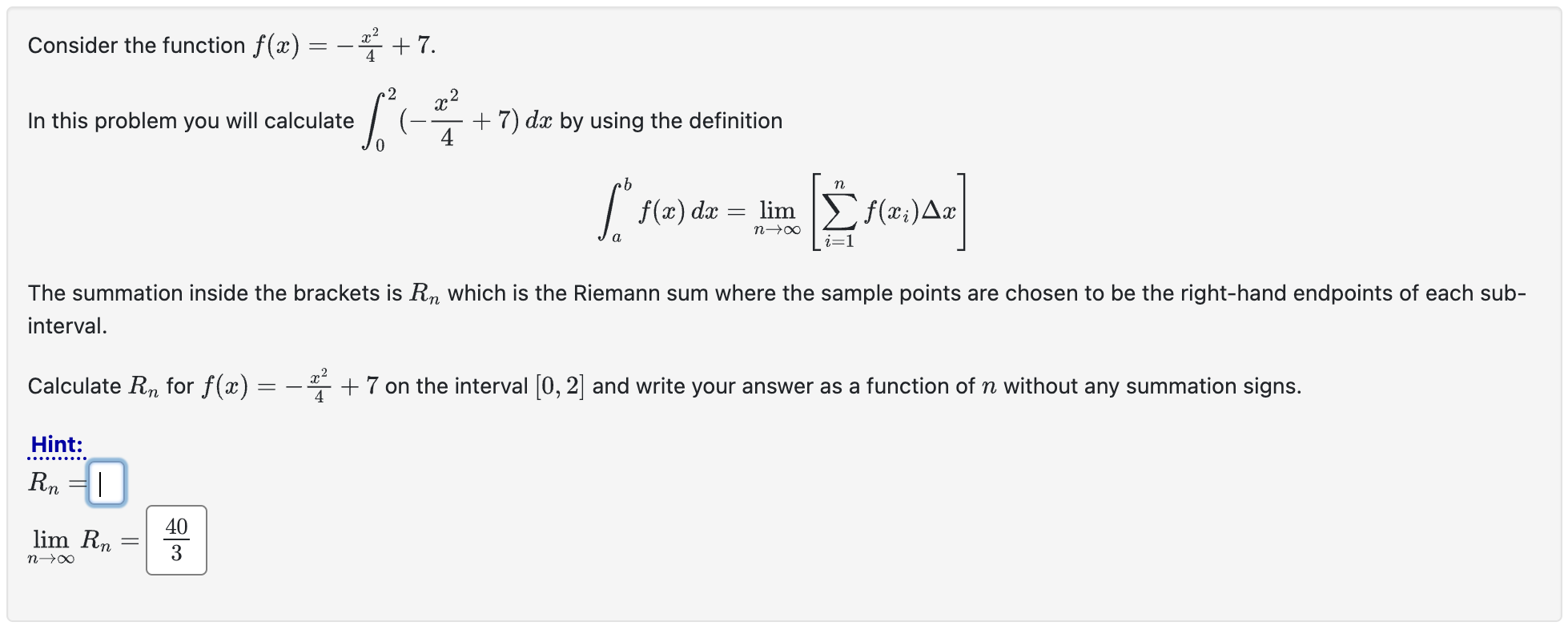 Solved Consider The Function Fx−4x27 In This Problem 0894