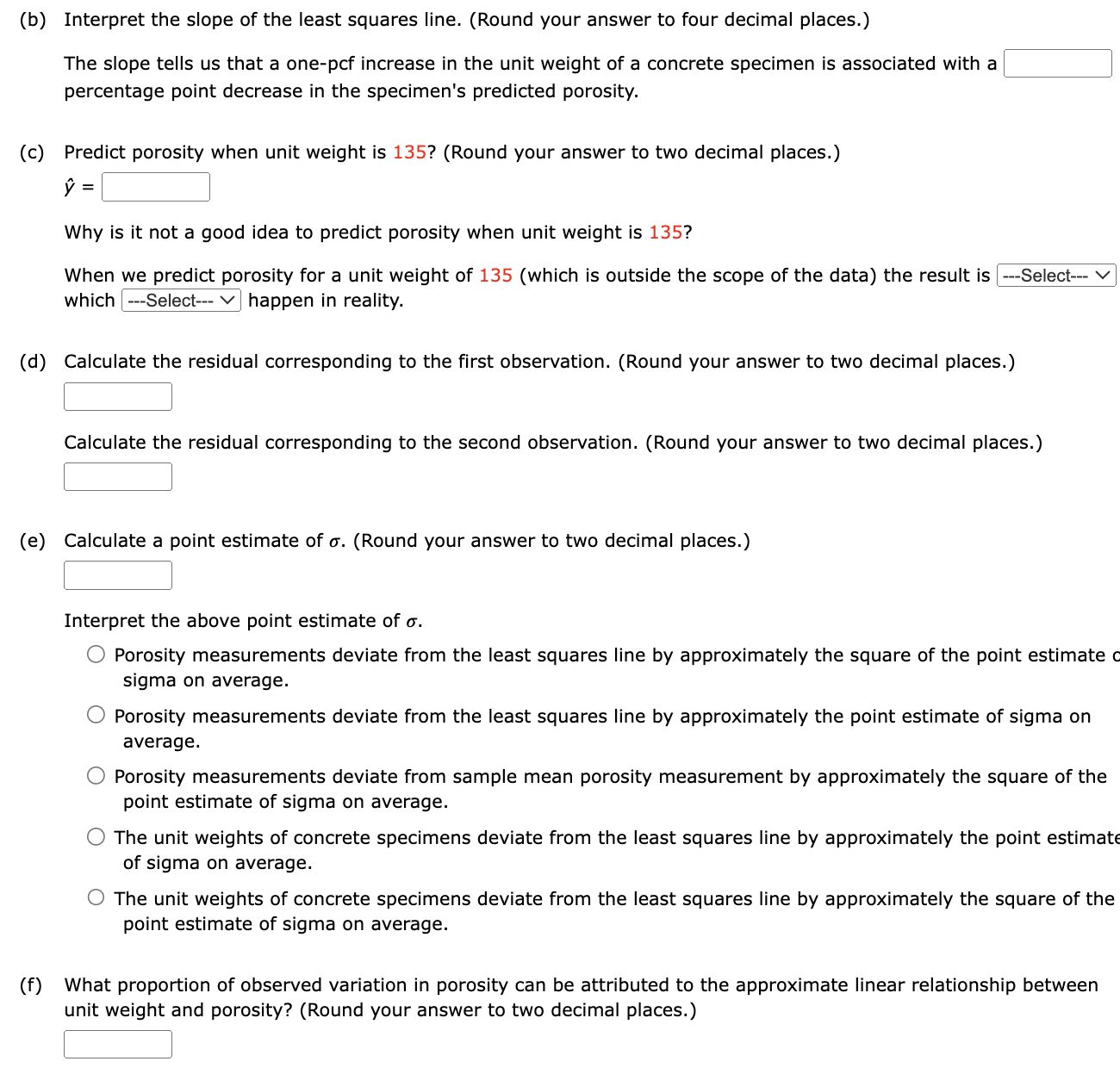 Solved Create a scatterplot of the data and graph the | Chegg.com