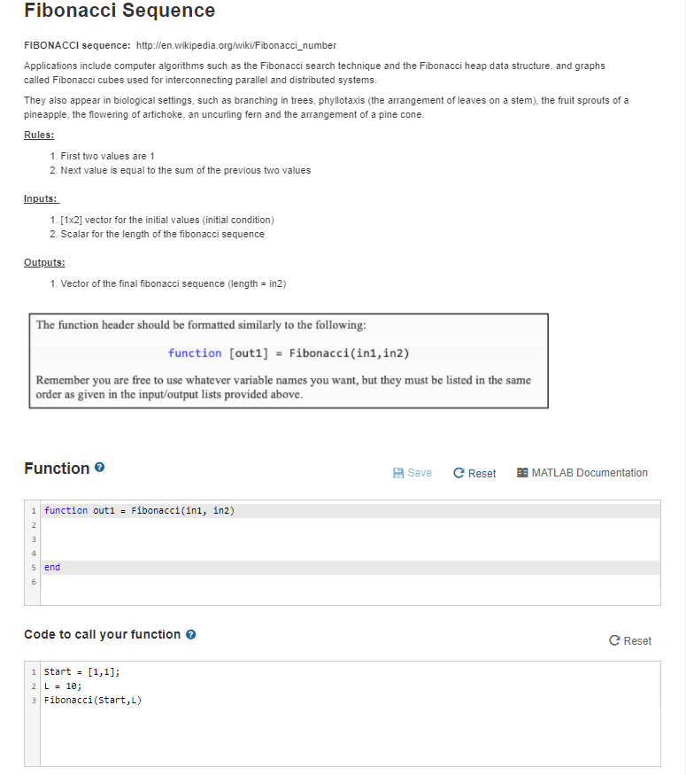 Fibonacci Sequence FIBONACCI sequence: | Chegg.com