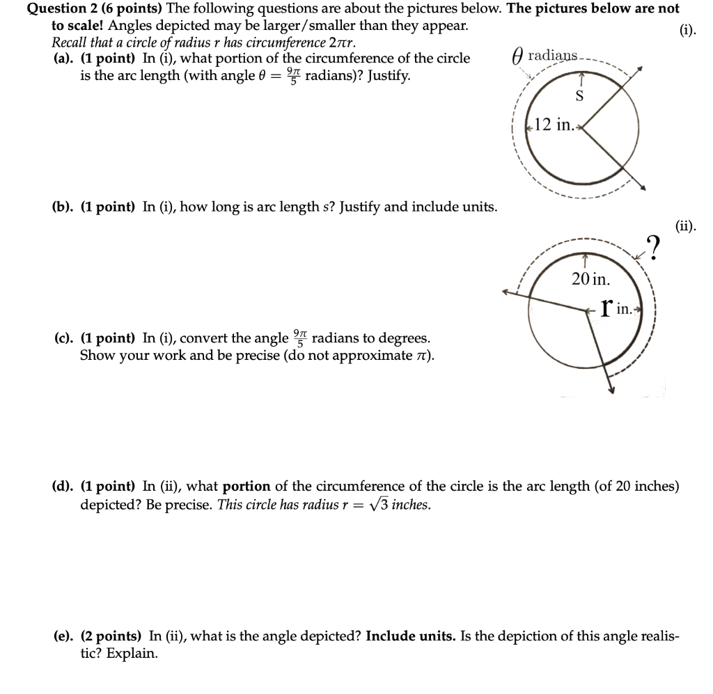 Solved I Question 2 6 Points The Following Questions Chegg Com