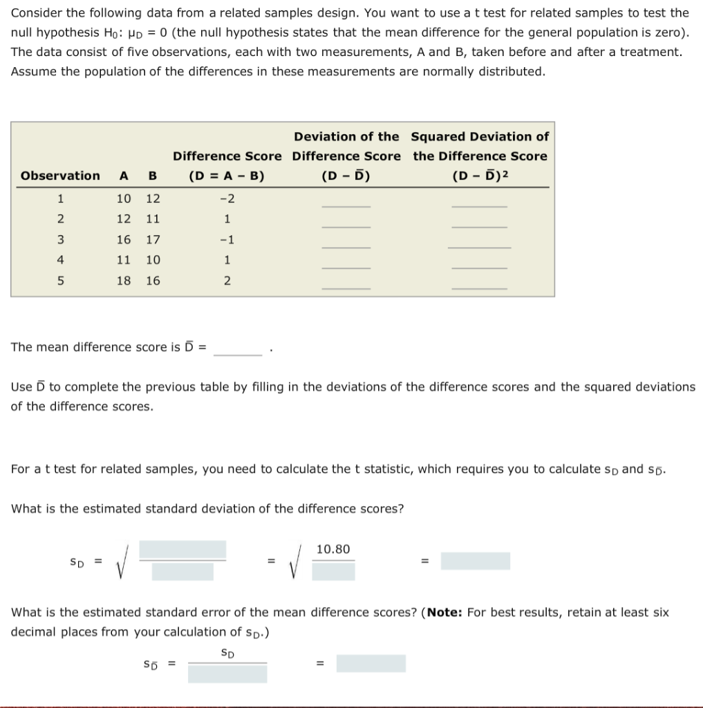 What Is A Related Samples T Test