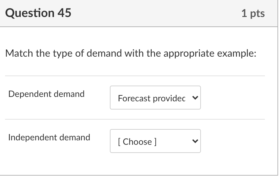 solved-question-45-1-pts-match-the-type-of-demand-with-the-chegg