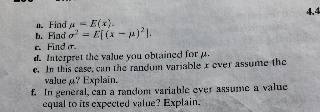 Solved Learning The Mechanics E 4 43 Consider The Probabi Chegg Com