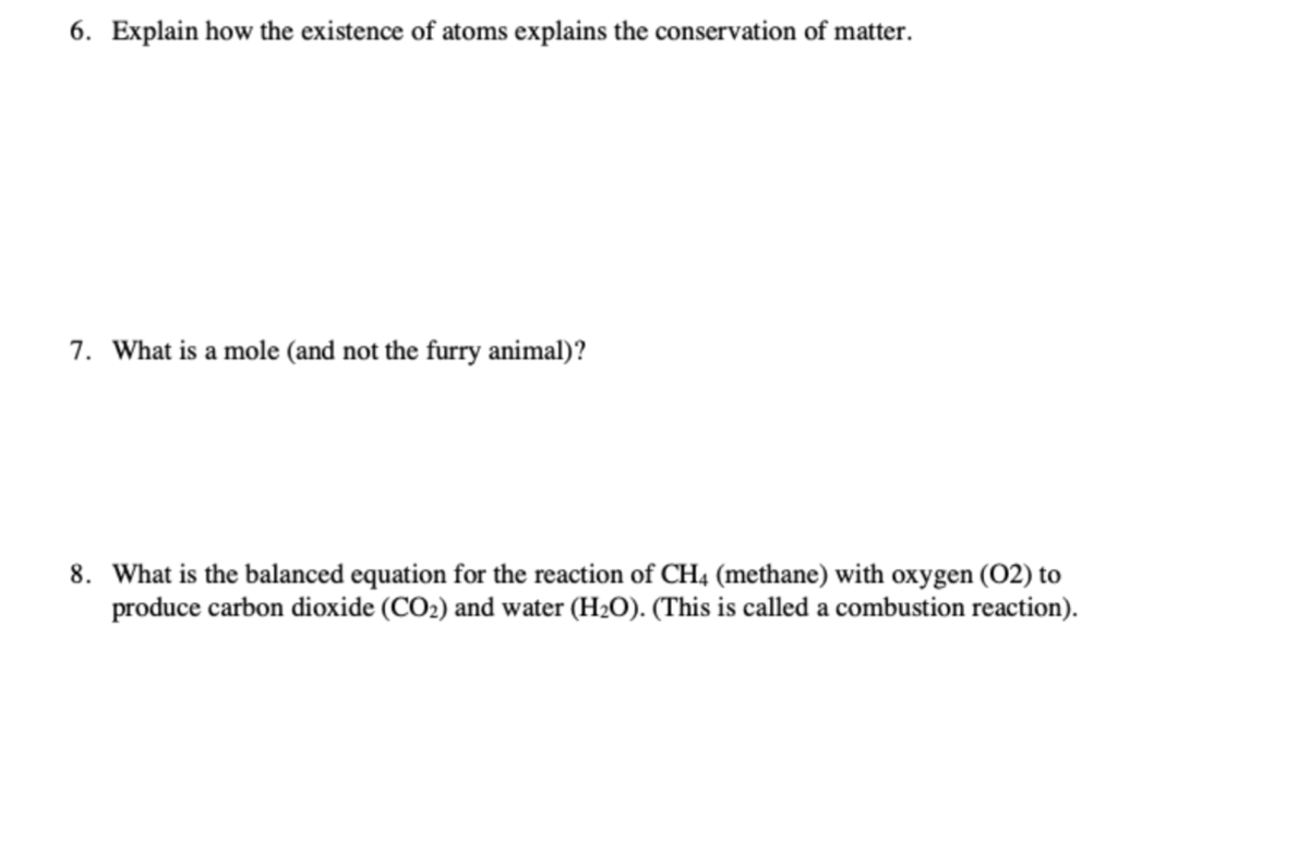 Solved Worksheet S1 Chemical Formulas \& Equations 1. Using
