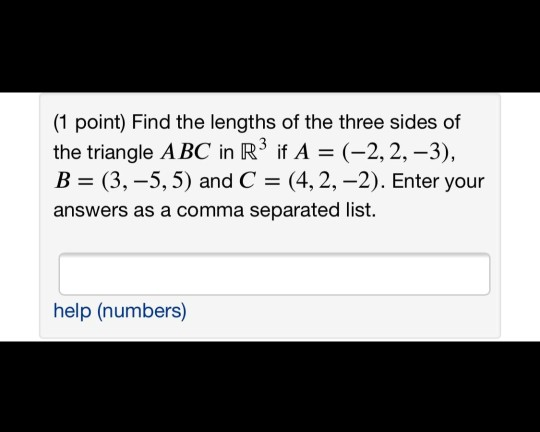 Solved (1 Point) Let A = (-4,5, 4) And B = (0, -5,–5). | Chegg.com