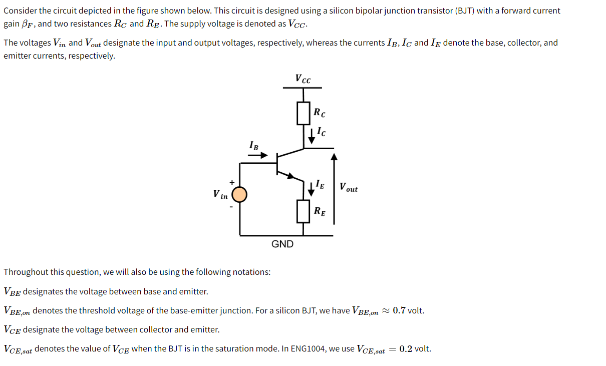 Solved Consider the circuit depicted in the figure shown | Chegg.com