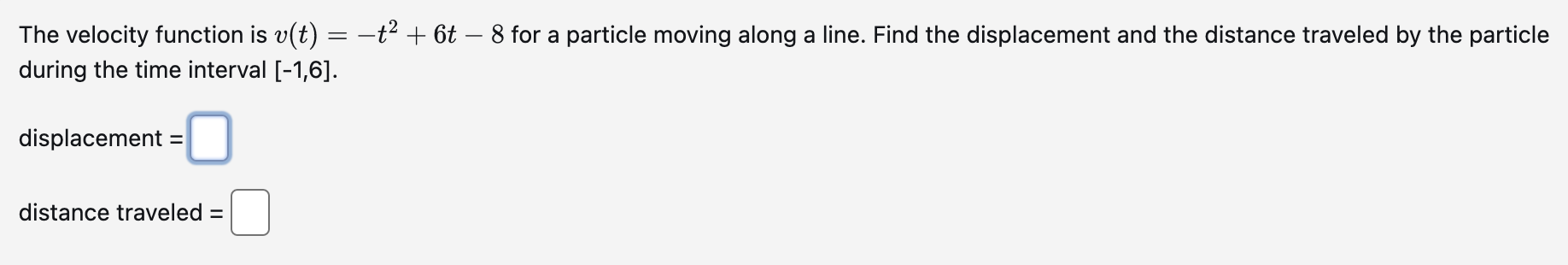 solved-the-velocity-function-is-v-t-t2-6t-8-for-a-particle-chegg