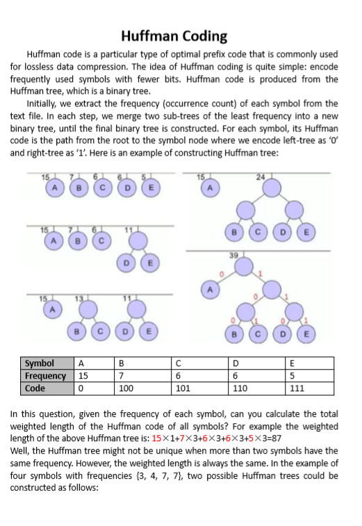 solved-huffman-coding-huffman-code-is-a-particular-type-of-chegg