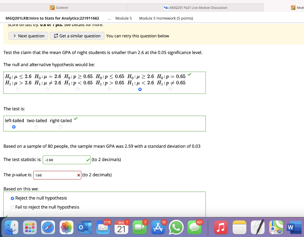 Solved Content B MGQ201 Fa21 Live Module Discussion Mode | Chegg.com