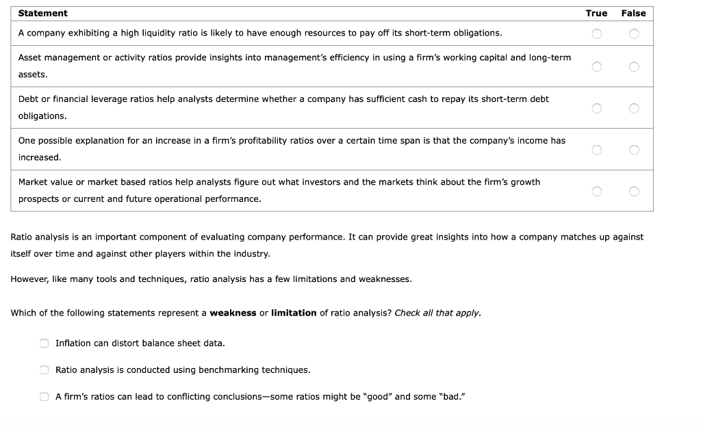 solved-statement-true-false-a-company-exhibiting-a-high-chegg