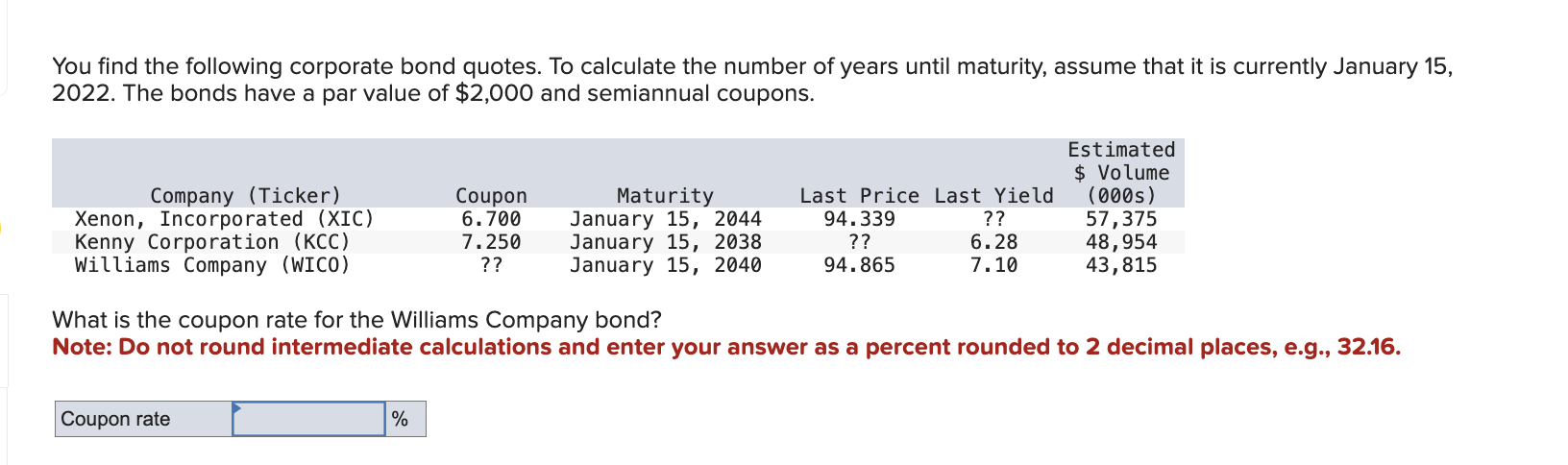 Solved You find the following corporate bond quotes. To | Chegg.com