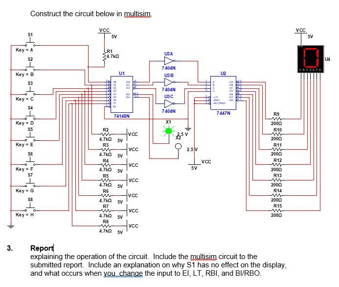 Solved I need help with this. I built it on multisim and the | Chegg.com