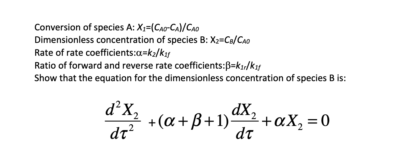 Solved Problem 5. Given A Batch Reactor With A Series | Chegg.com