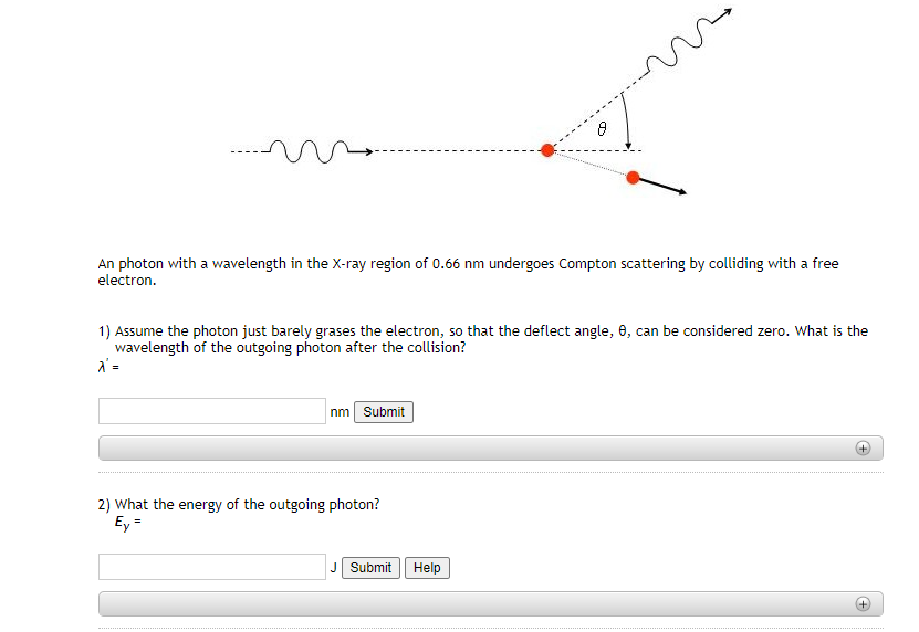 Solved An photon with a wavelength in the X-ray region of | Chegg.com