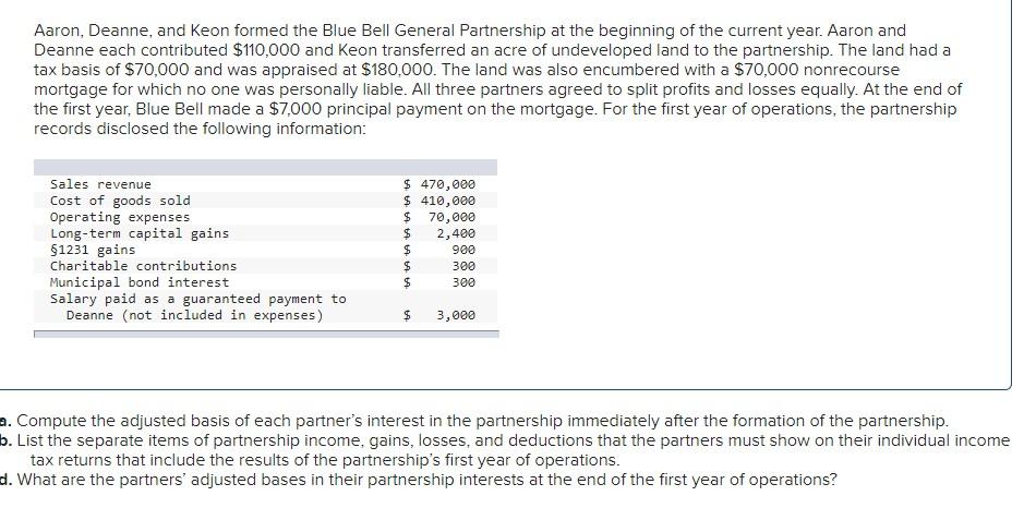 aaron-deanne-and-keon-formed-the-blue-bell-general-chegg