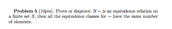 Solved Problem 5 10pts Prove Or Disprove If Is An 3594