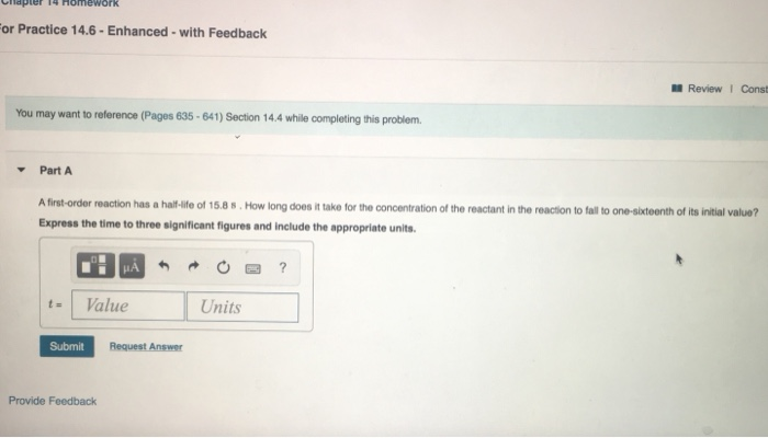 Solved Chapter 14 Homework For Practice 14.6 - Enhanced - | Chegg.com
